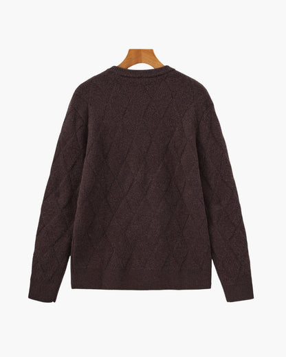 PULL COL ROND LOSANGES