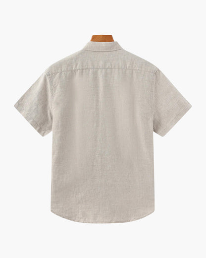 CAPE TOWN CHEMISE LIN COURTE