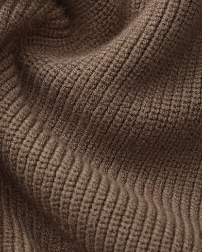 PULL DEMI-ZIP MAILLE RAFFINÉ