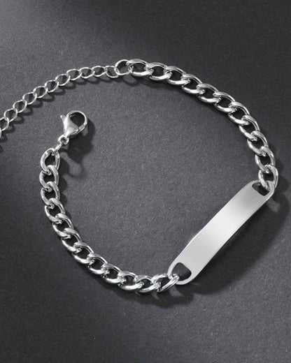 SIGNATURE BRACELET CHAÎNE