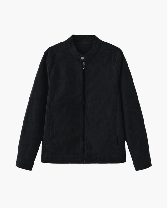 ESTATE VESTE DAIM CUIR