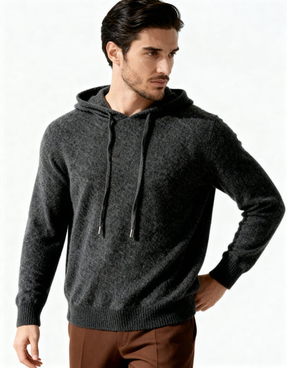 HOODIE 100% CACHEMIRE